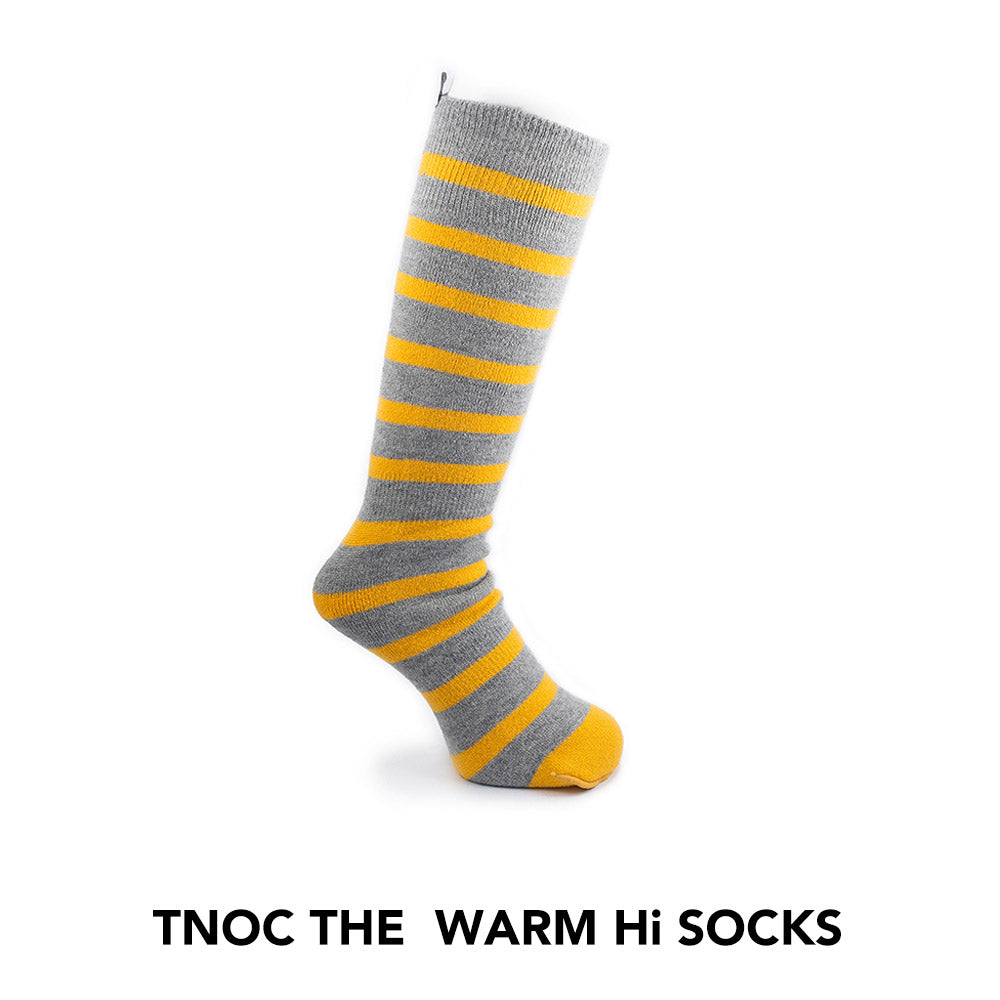 TNOC THE WARM Hi SOCKS STRIPE