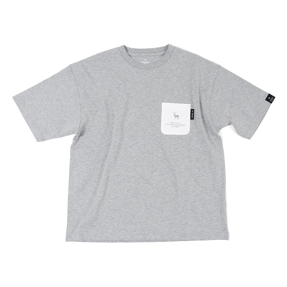 TNOC THE TEE PONTE FOG GRAY / R-POCKET