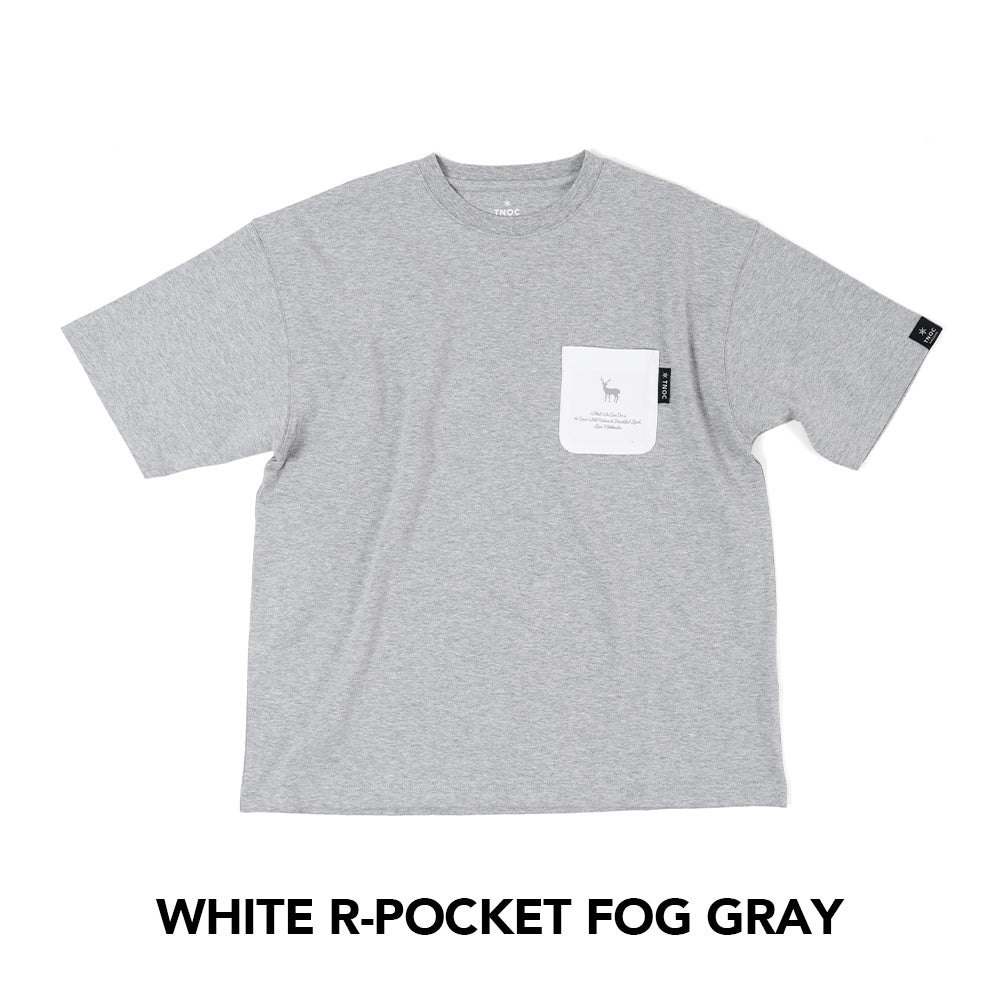 TNOC THE TEE PONTE FOG GRAY / R-POCKET