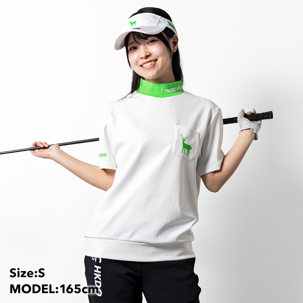 TNOC HKDO MOVE THE TEE-LS2 MOCK TURTLENECK POCKET