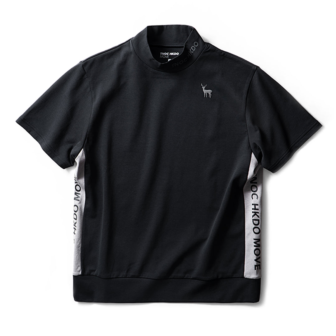 TNOC HKDO MOVE THE TEE-LS2 MOCK TURTLENECK SIDE LOGO
