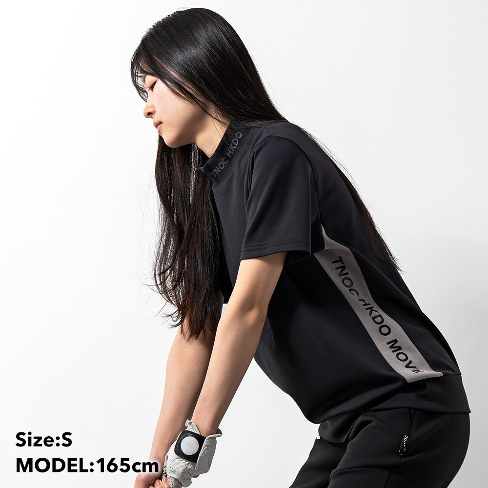 TNOC HKDO MOVE THE TEE-LS2 MOCK TURTLENECK SIDE LOGO