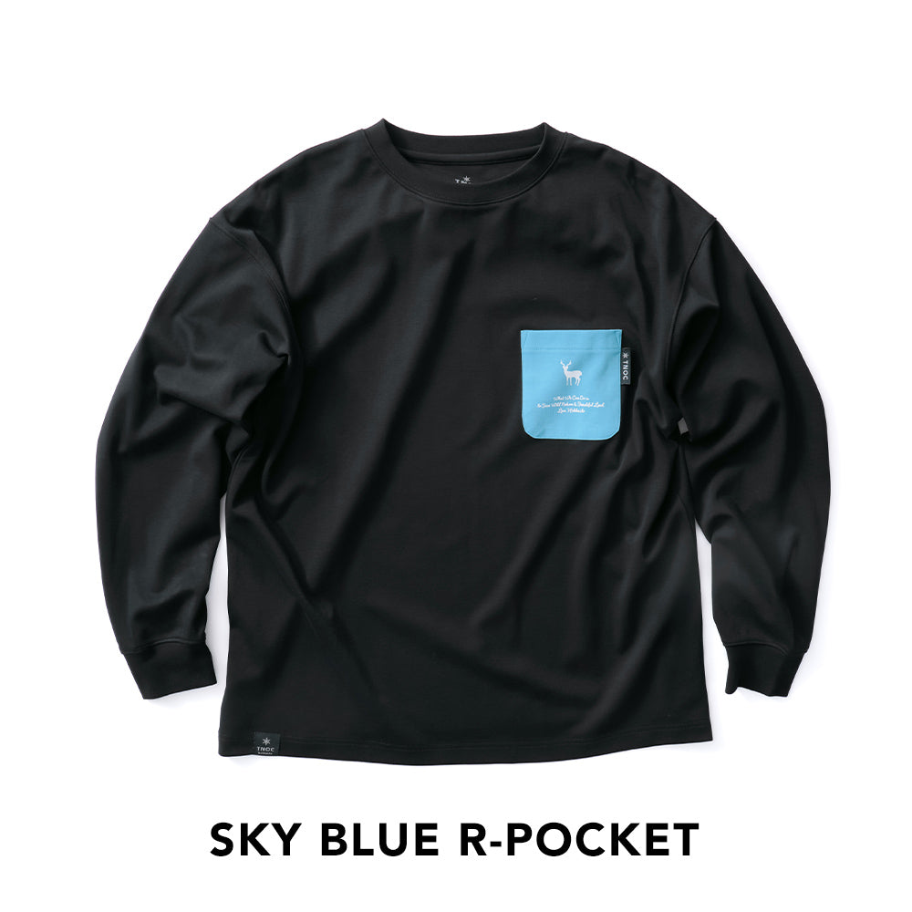 韓国ポップアップ　everyone long sleeve tee shirt everyone original logo long sleeve tee shirt (BLACK) | everyone