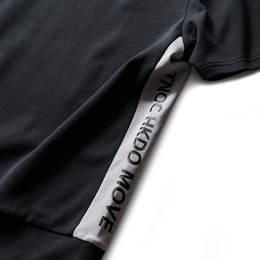TNOC HKDO MOVE THE TEE-LS2 MOCK TURTLENECK SIDE LOGO