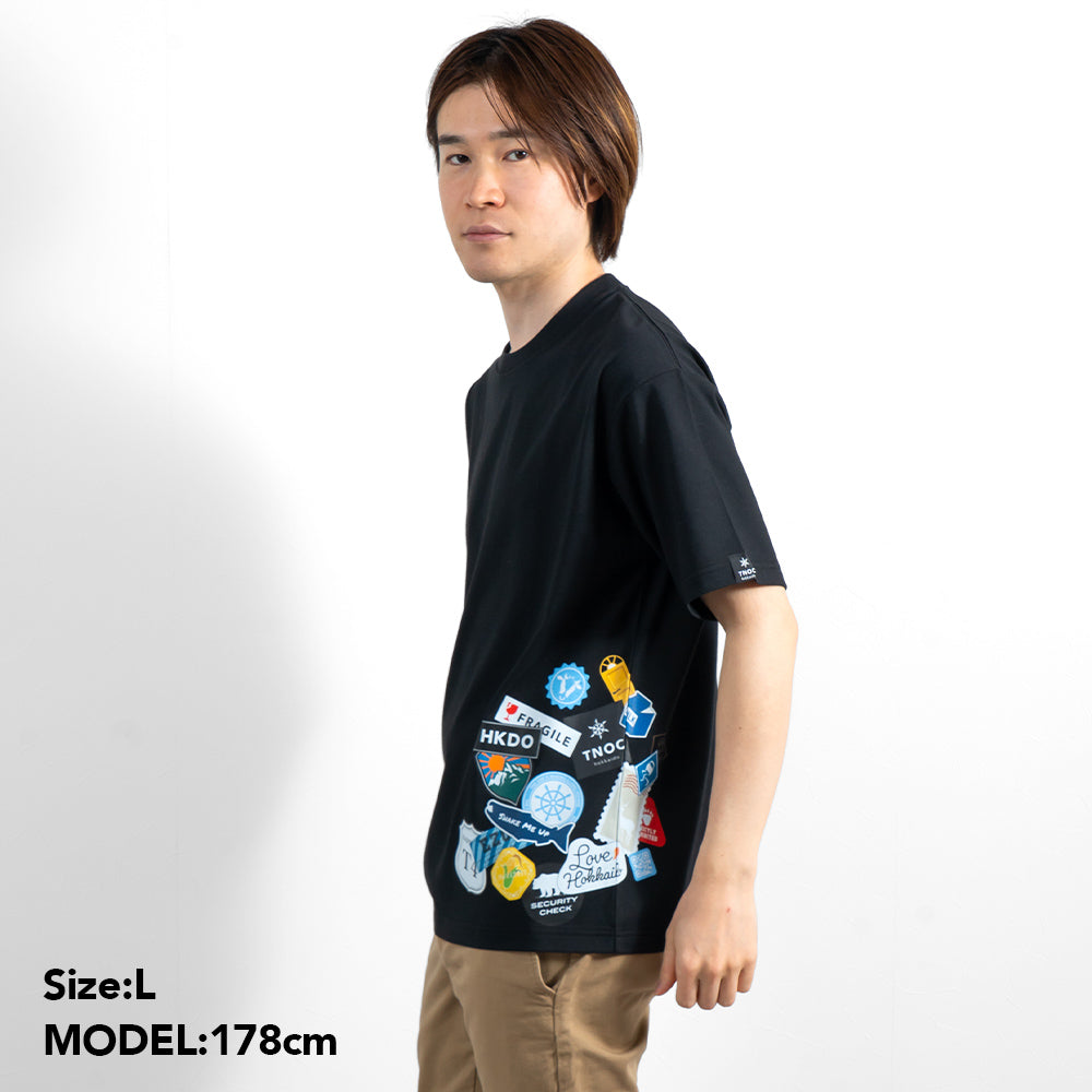 TNOC THE TEE2 BIG SHAPE / TRAVEL STICKERS