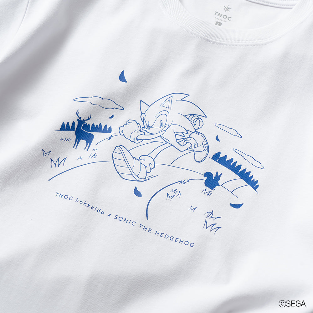 ソニック　Tシャツ TNOC THE TEE2 SONIC THE HEDGEHOG IN THE NORTHERN FIELDS