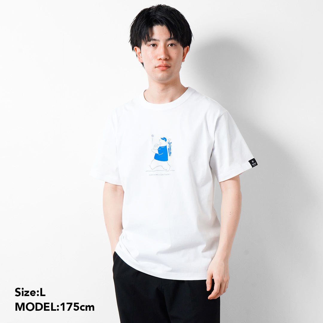 F/MODE TNOC THE TEE2 / WAVE FLAG BEAR