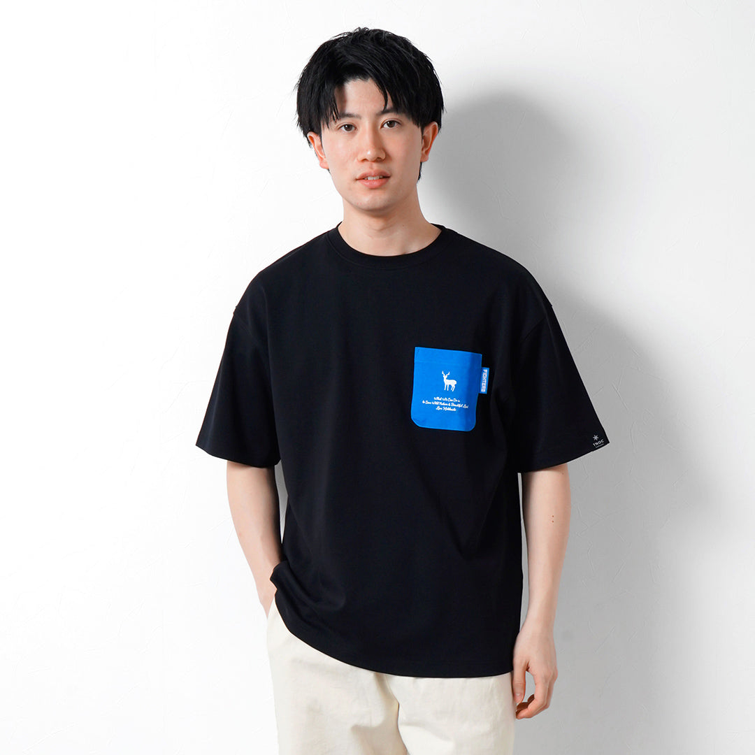 F/MODE TNOC THE TEE PONTE / FIGHTERS BLUE R-POCKET