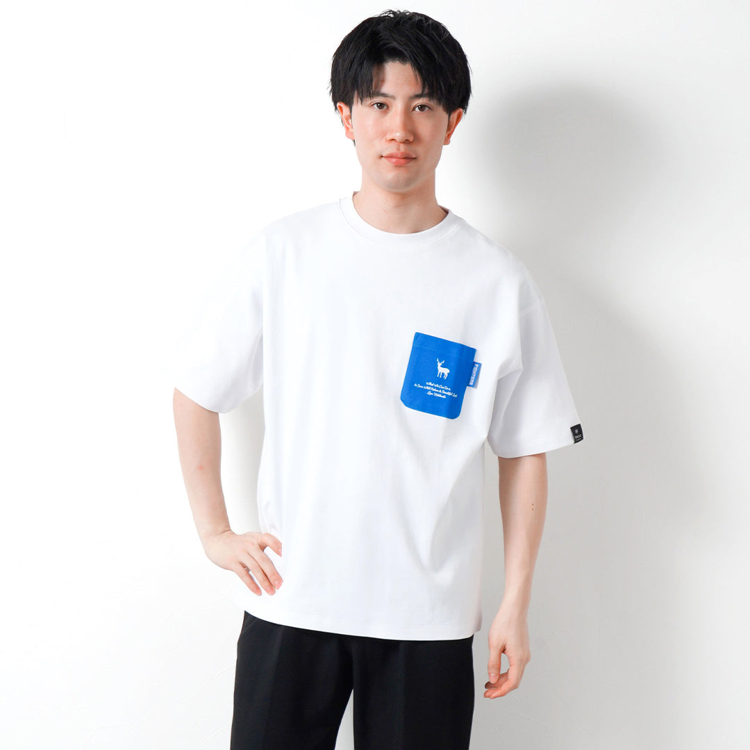 F/MODE TNOC THE TEE PONTE / FIGHTERS BLUE R-POCKET