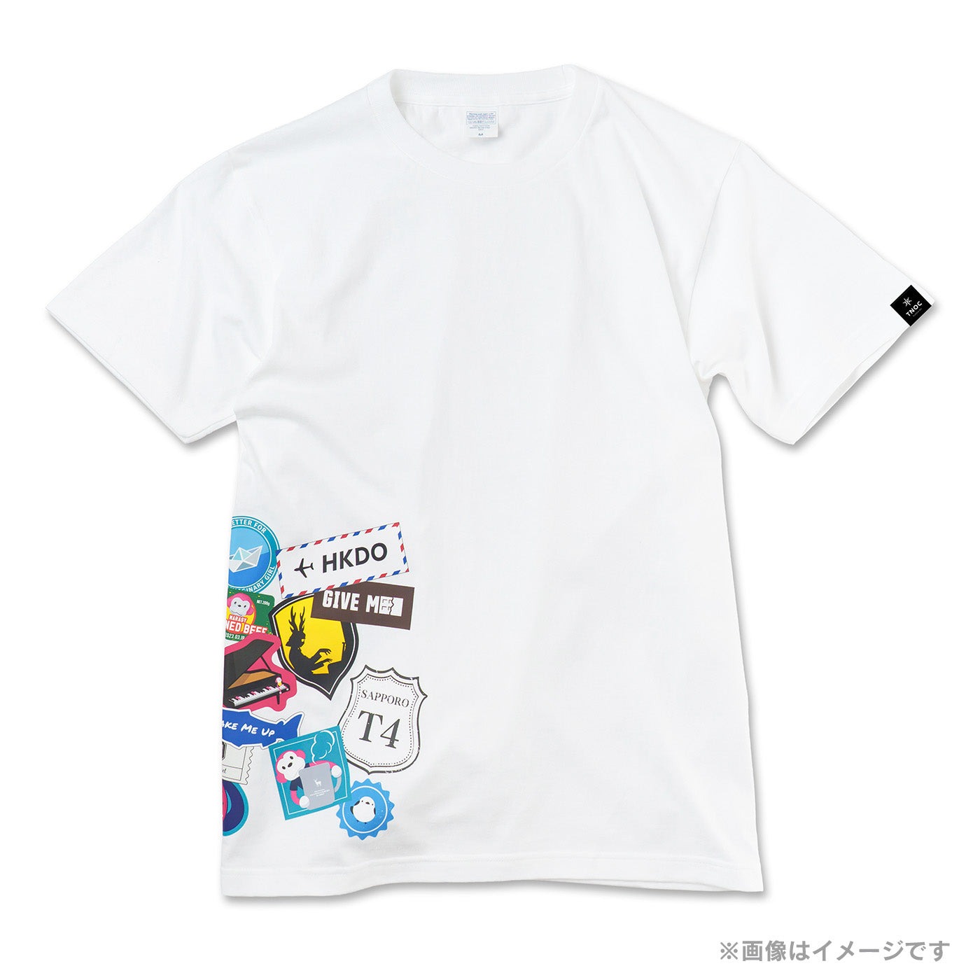 TNOC THE TEE / marasy TRAVEL STICKERS
