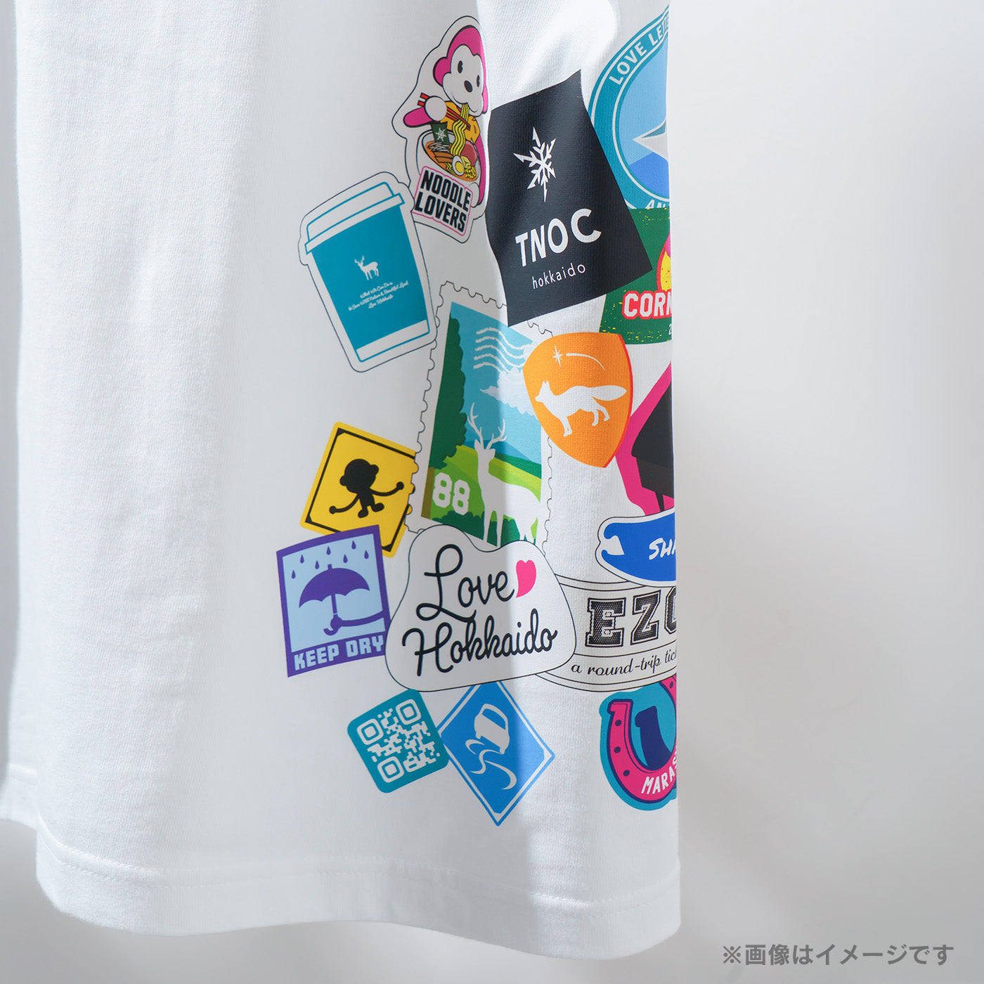TNOC THE TEE / marasy TRAVEL STICKERS