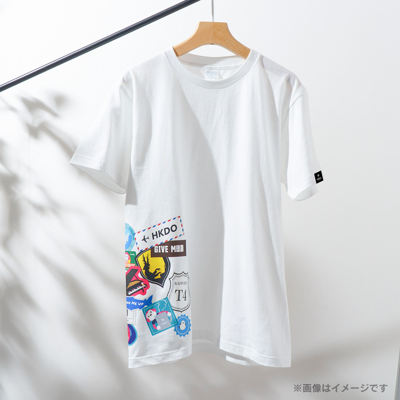 TNOC THE TEE / marasy TRAVEL STICKERS