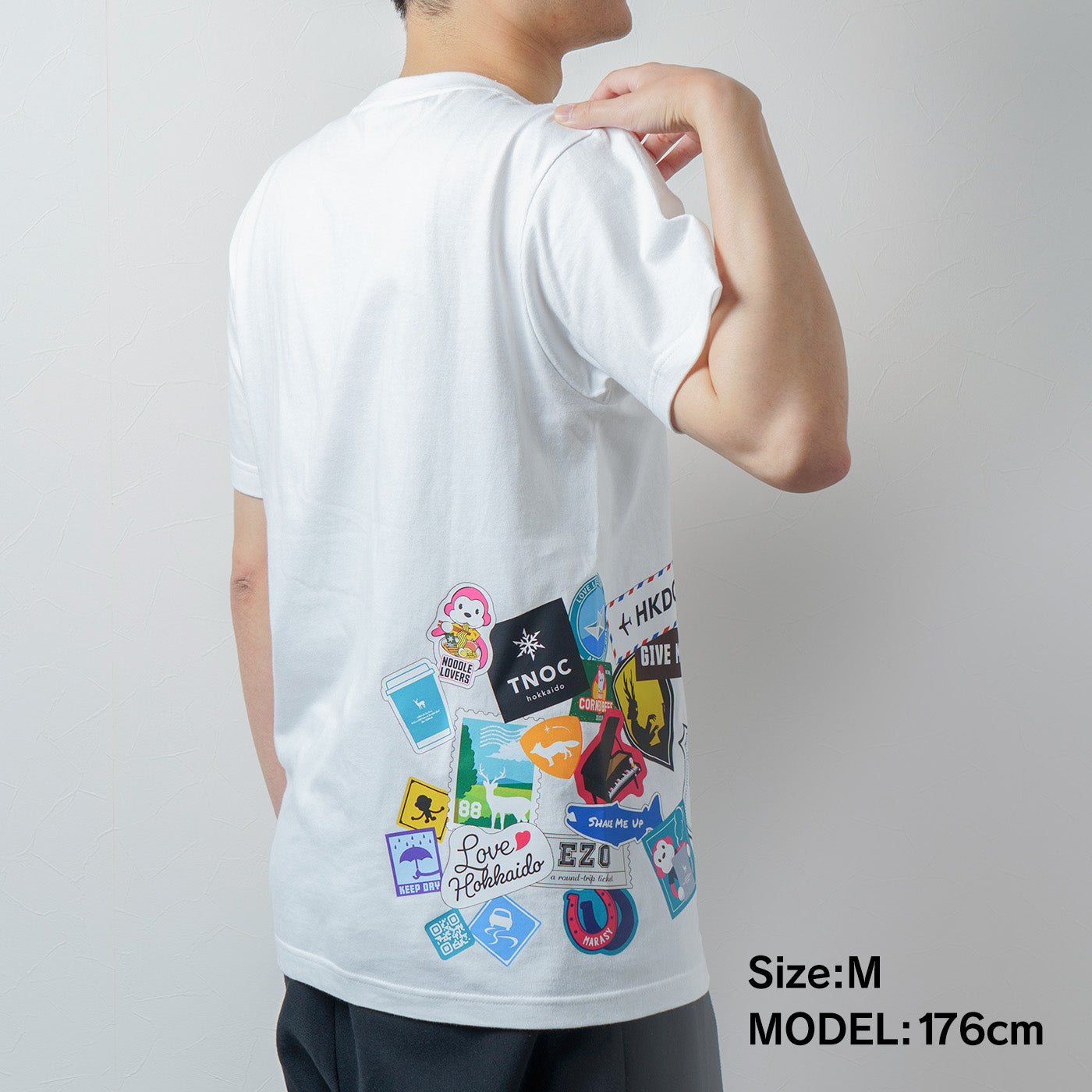 TNOC THE TEE / marasy TRAVEL STICKERS