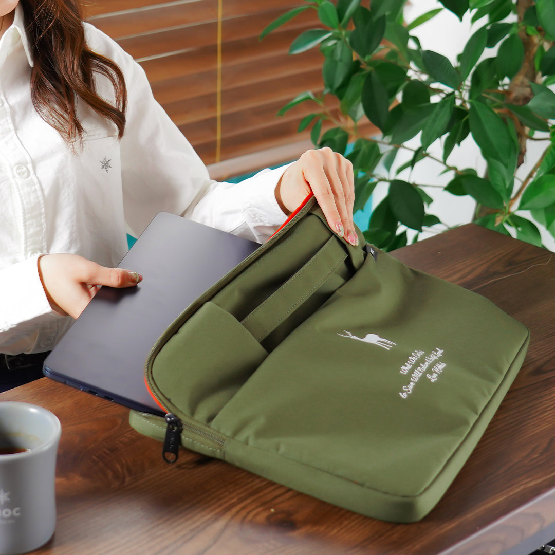 【新品】TNOC MODULE BAG カーキ　パソコンバッグ TNOC THE MODULE BAG
