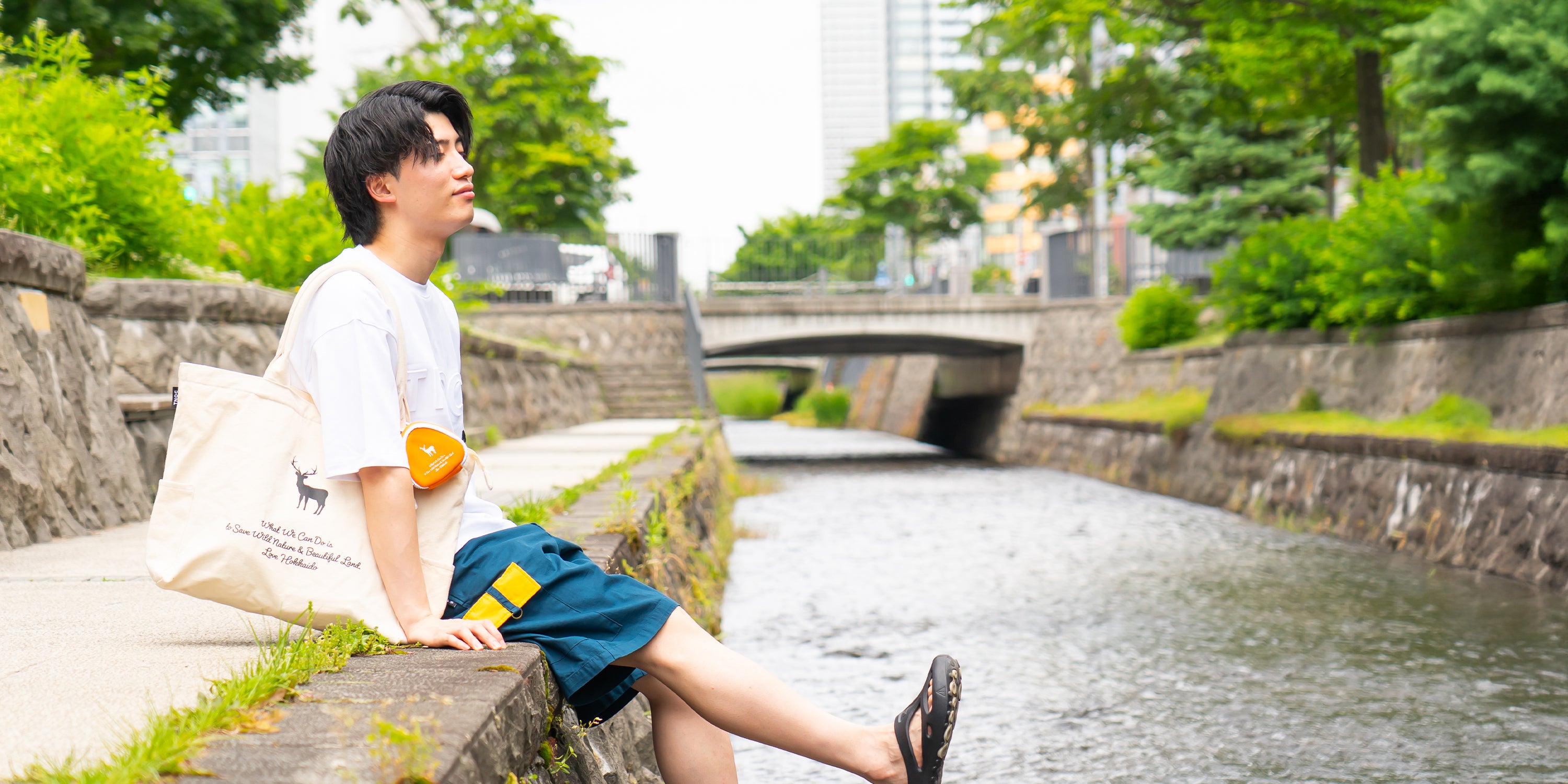 毎日のおでかけも。 北海道への旅行も。 このバッグと一緒に。