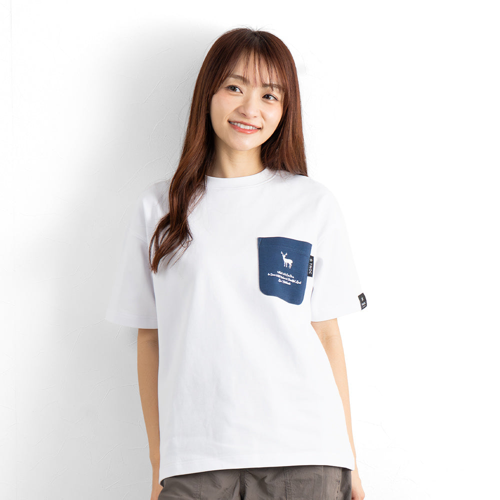 TNOC THE TEE PONTE SNOW WHITE / R-POCKET