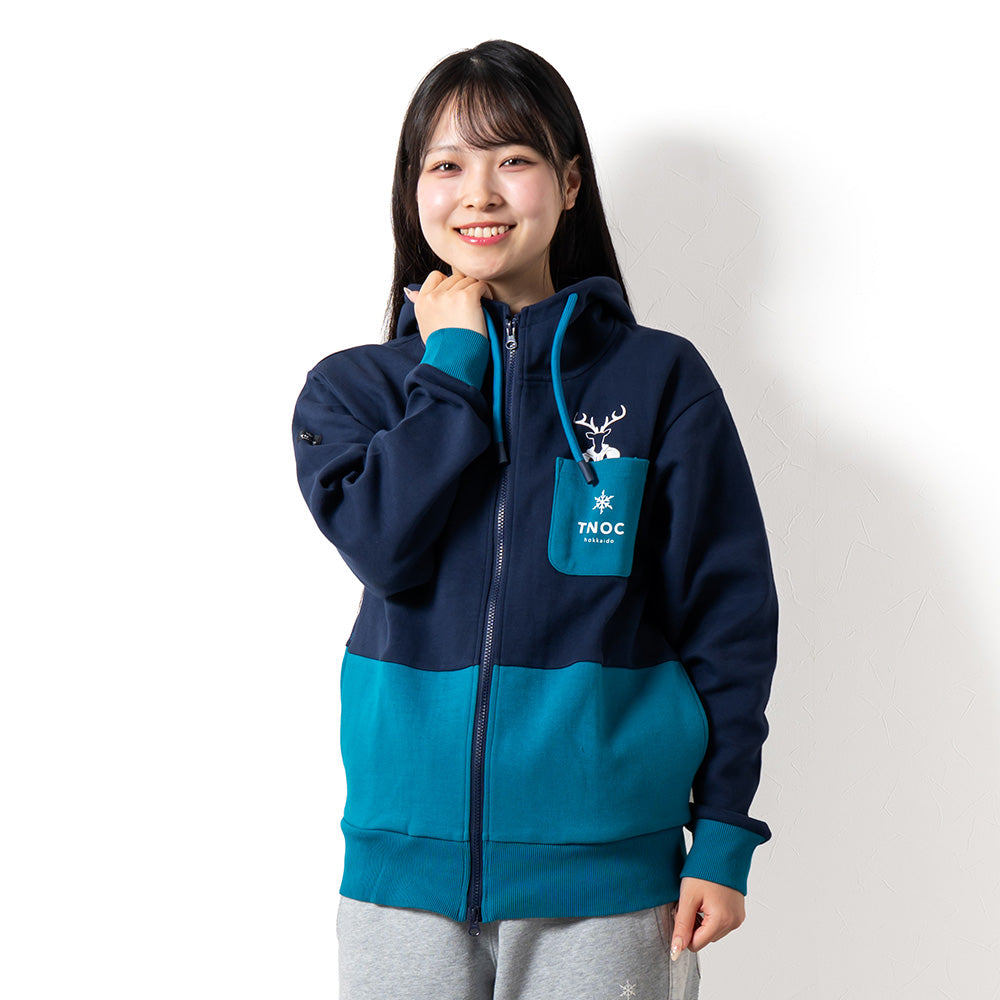 TNOC THE HOODIE ZIPUP-AK