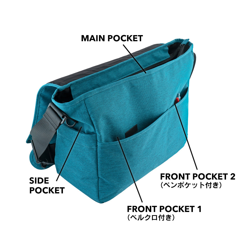 ティーノック TNOC THE 3mile BAG フォレストグリーン 【公式通販】