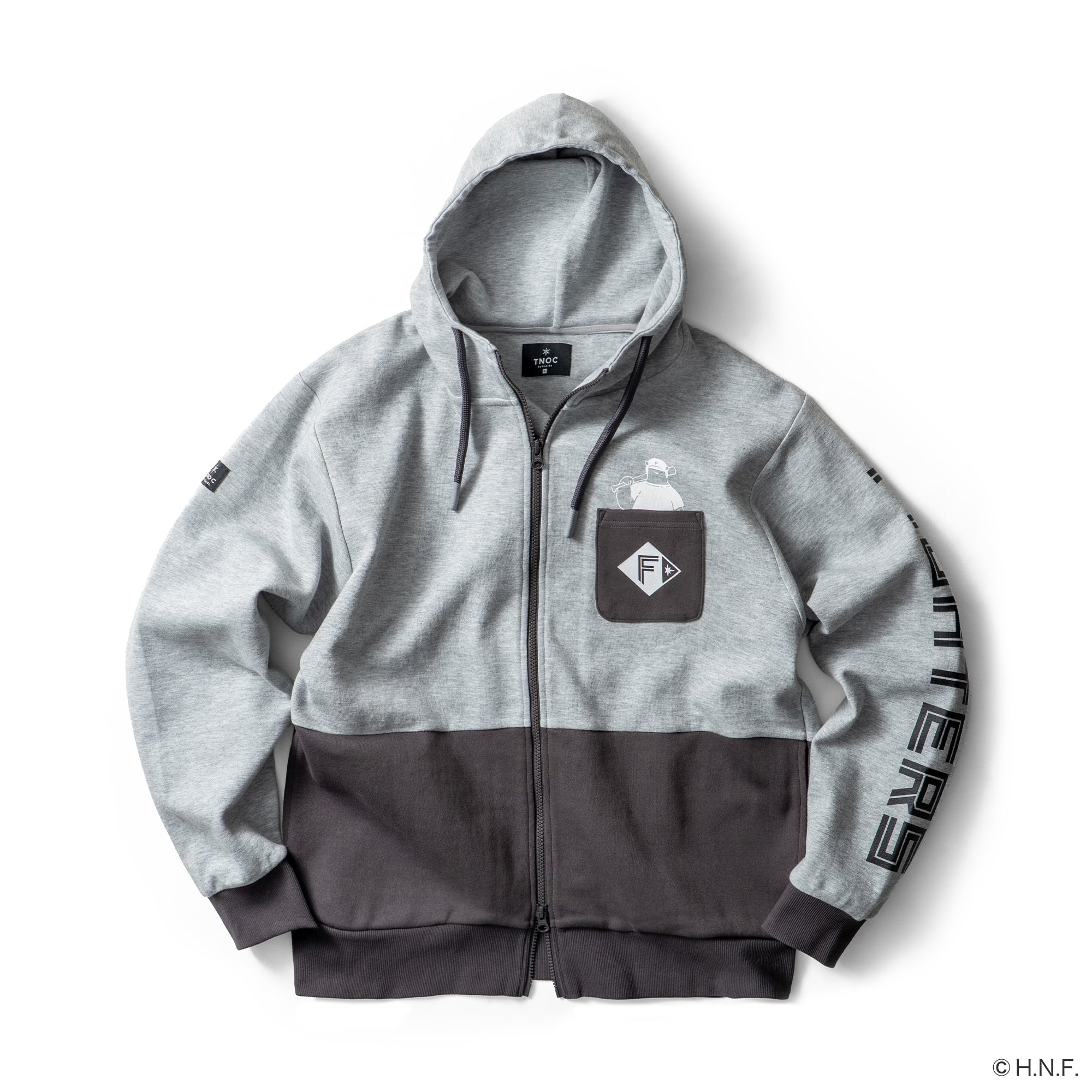 F/MODE TNOC THE HOODIE ZIPUP-AK