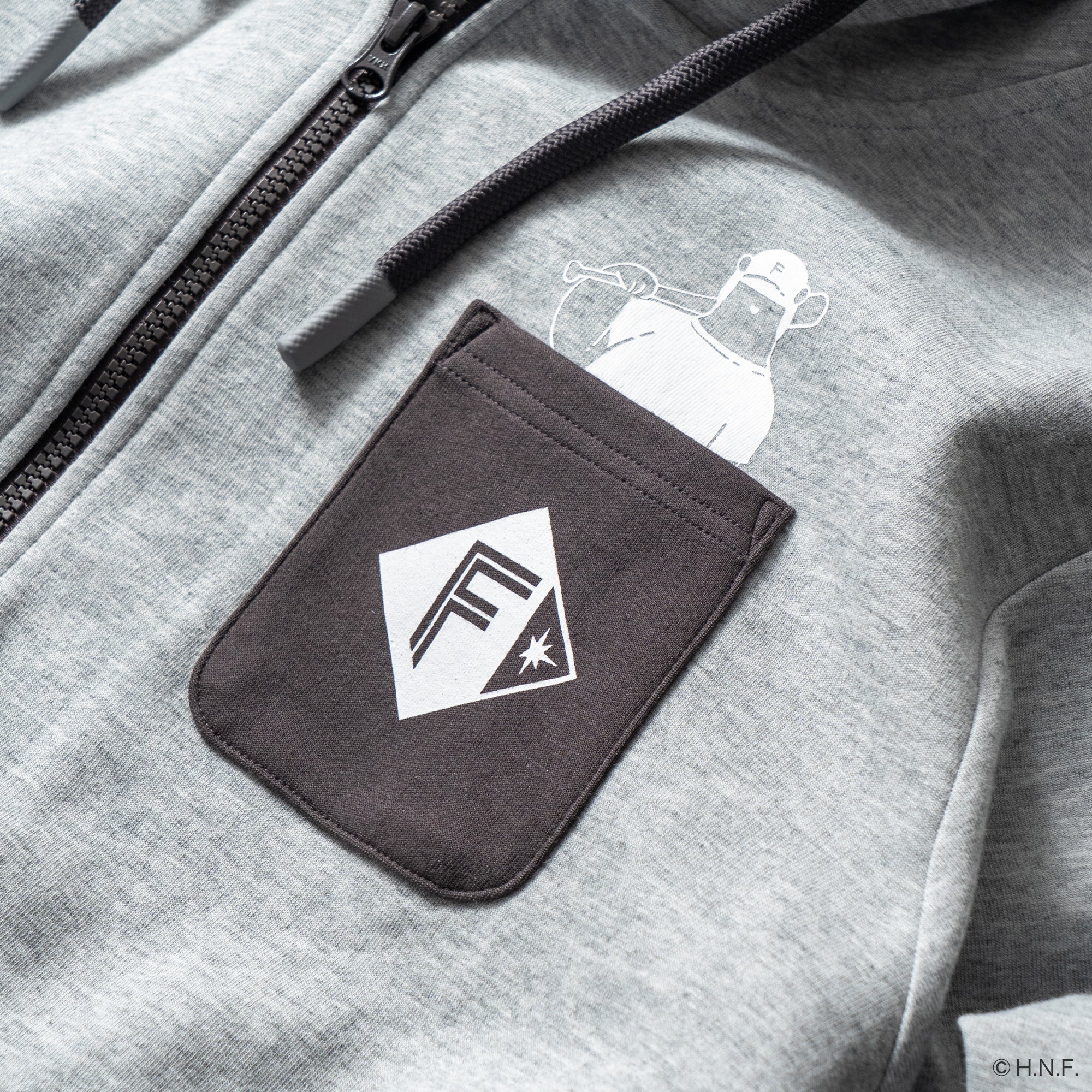 F/MODE TNOC THE HOODIE ZIPUP-AK