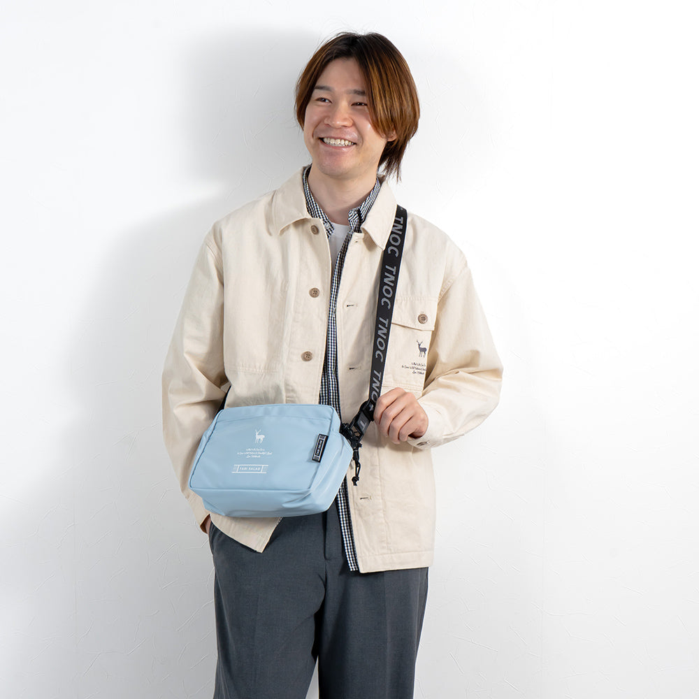 新品未使用　MOA CON JAPAN フーディー Mサイズ TNOC THE mini MESSENGER-FR TABI SALAD MODE