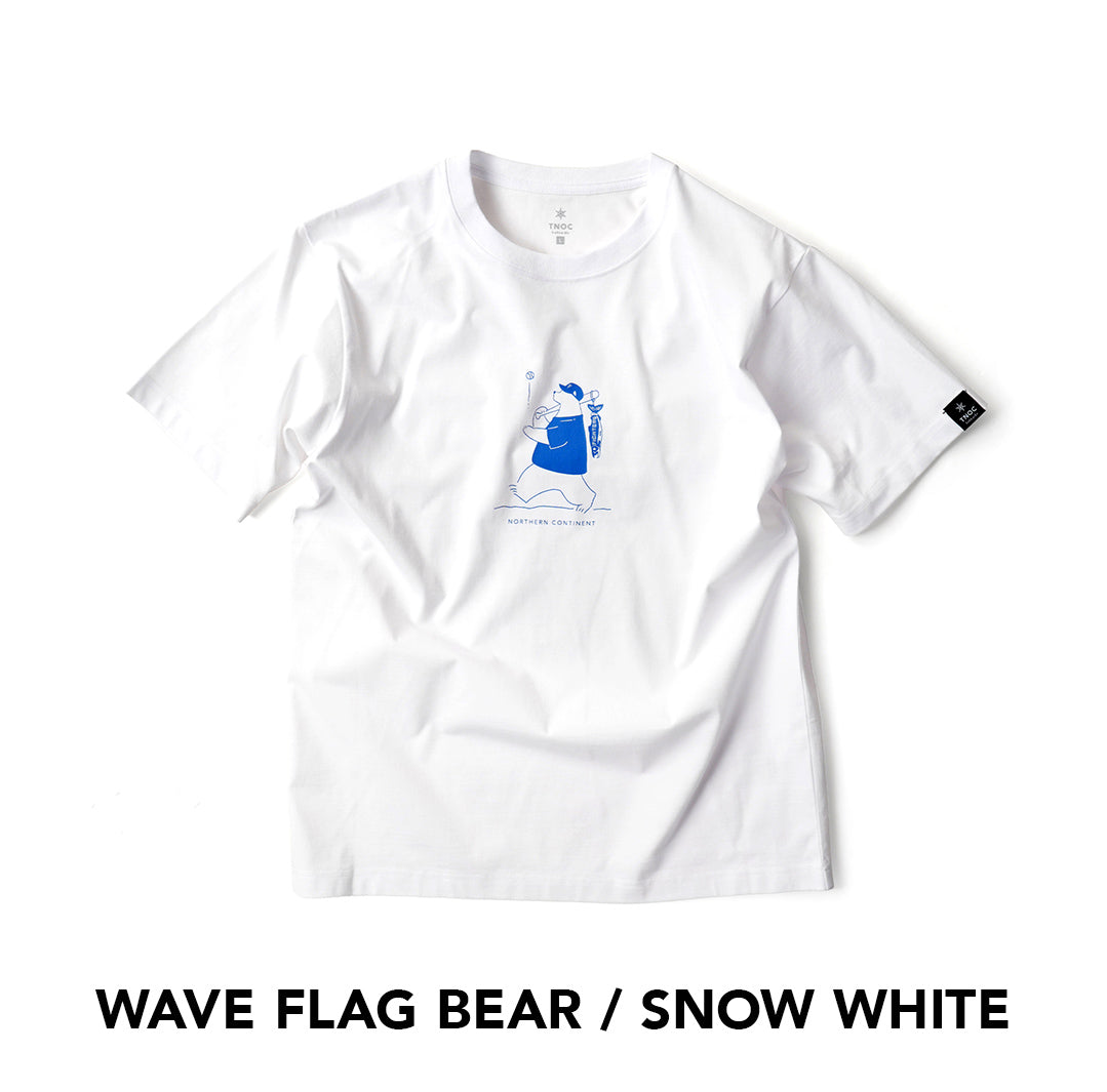 F/MODE TNOC THE TEE2 / WAVE FLAG BEAR