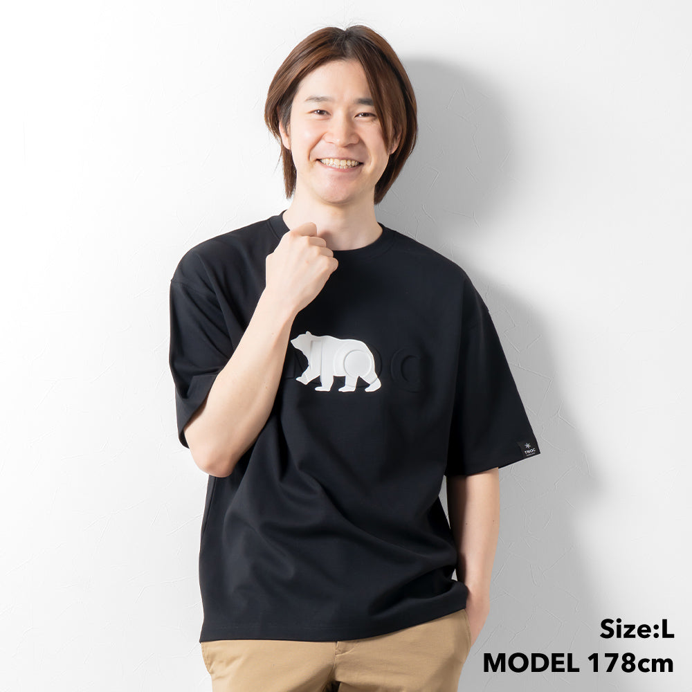 TNOC THE TEE PONTE EMBOSS BEAR