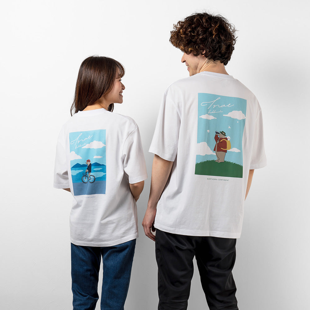 TNOC THE TEE BIG SHAPE / BACK PRINT CYCLING BEAR