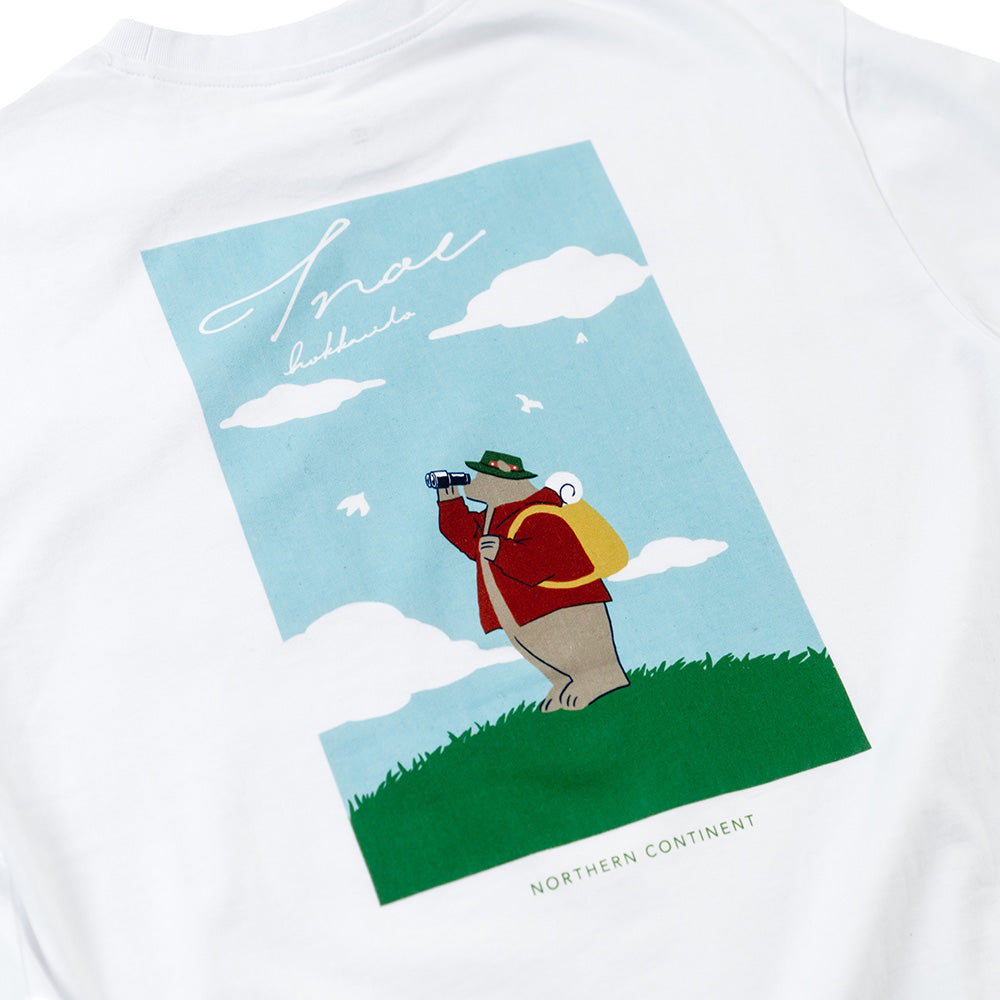 TNOC THE TEE BIG SHAPE / BACK PRINT HIKING BEAR