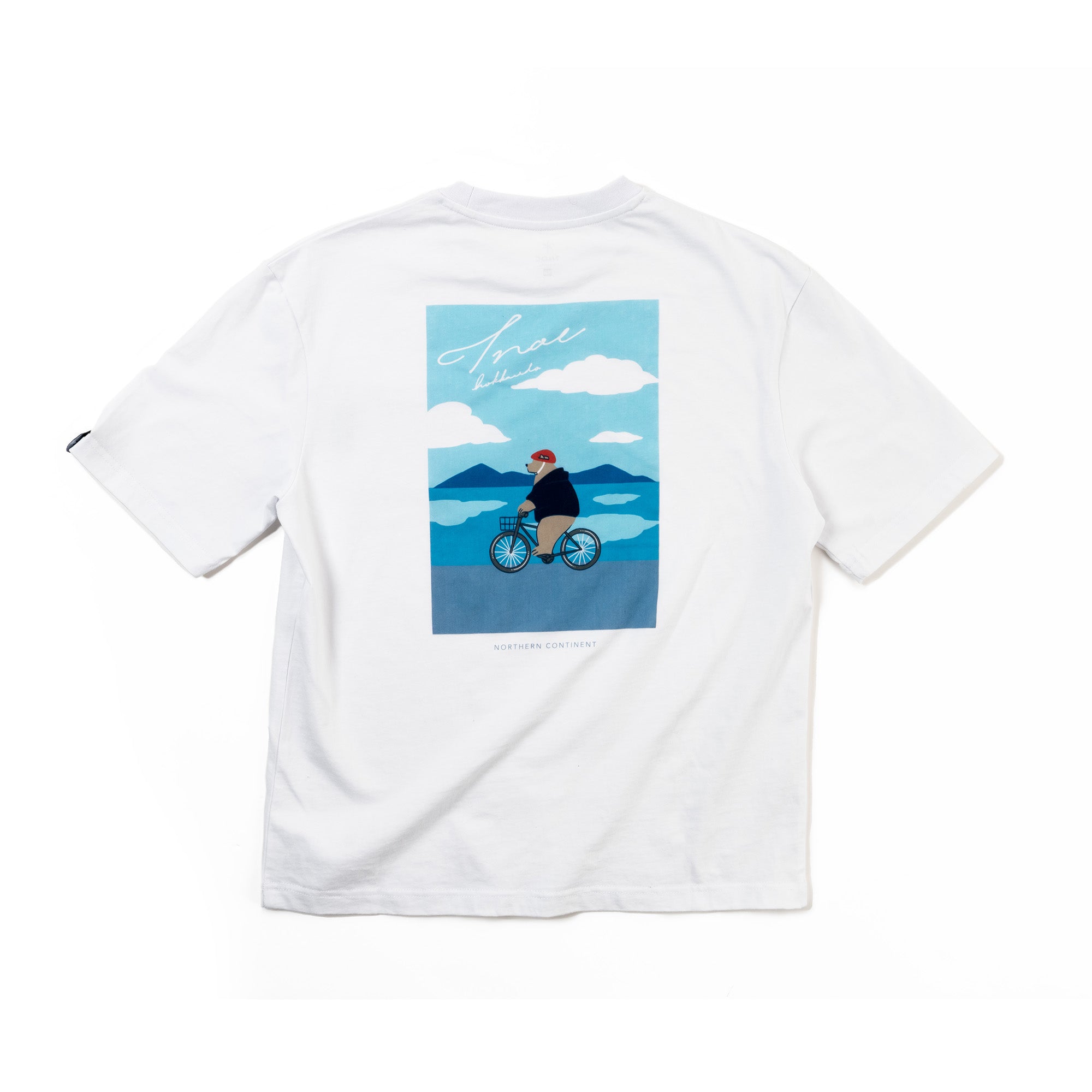 TNOC THE TEE BIG SHAPE / BACK PRINT CYCLING BEAR