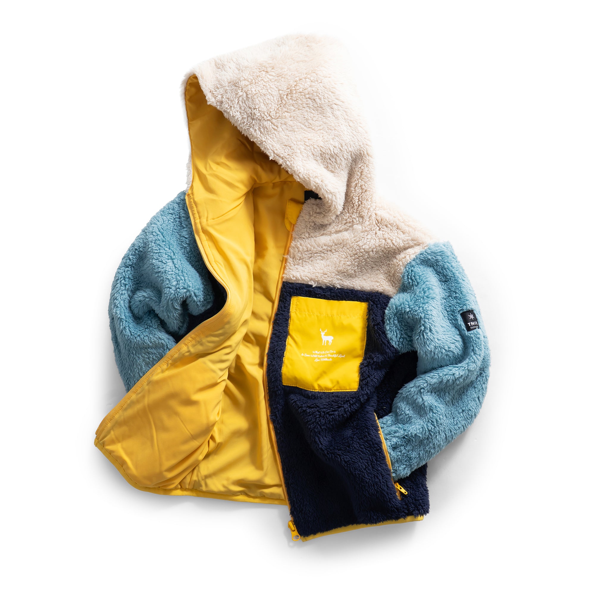 TNOC THE FLEECE HOODIE ZIPUP2.5 KIDS