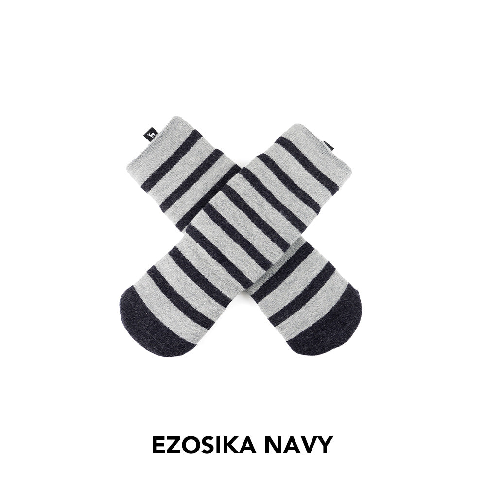 レッグウェア TNOC THE WARM SOCKS TNOC THE WARM Hi SOCKS STRIPE