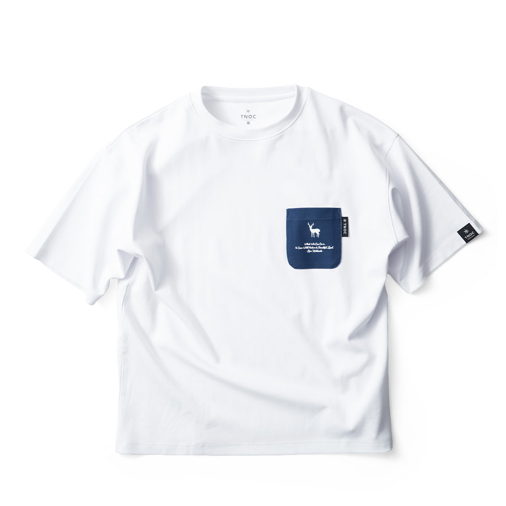 TNOC THE TEE PONTE SNOW WHITE / R-POCKET