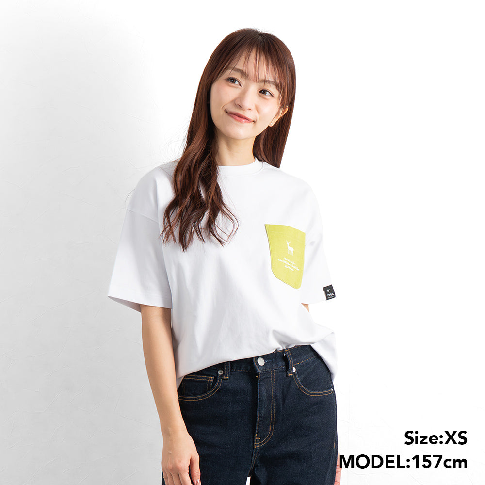 TNOC THE TEE PONTE SNOW WHITE / R-POCKET
