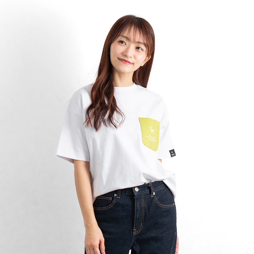 TNOC THE TEE PONTE SNOW WHITE / R-POCKET