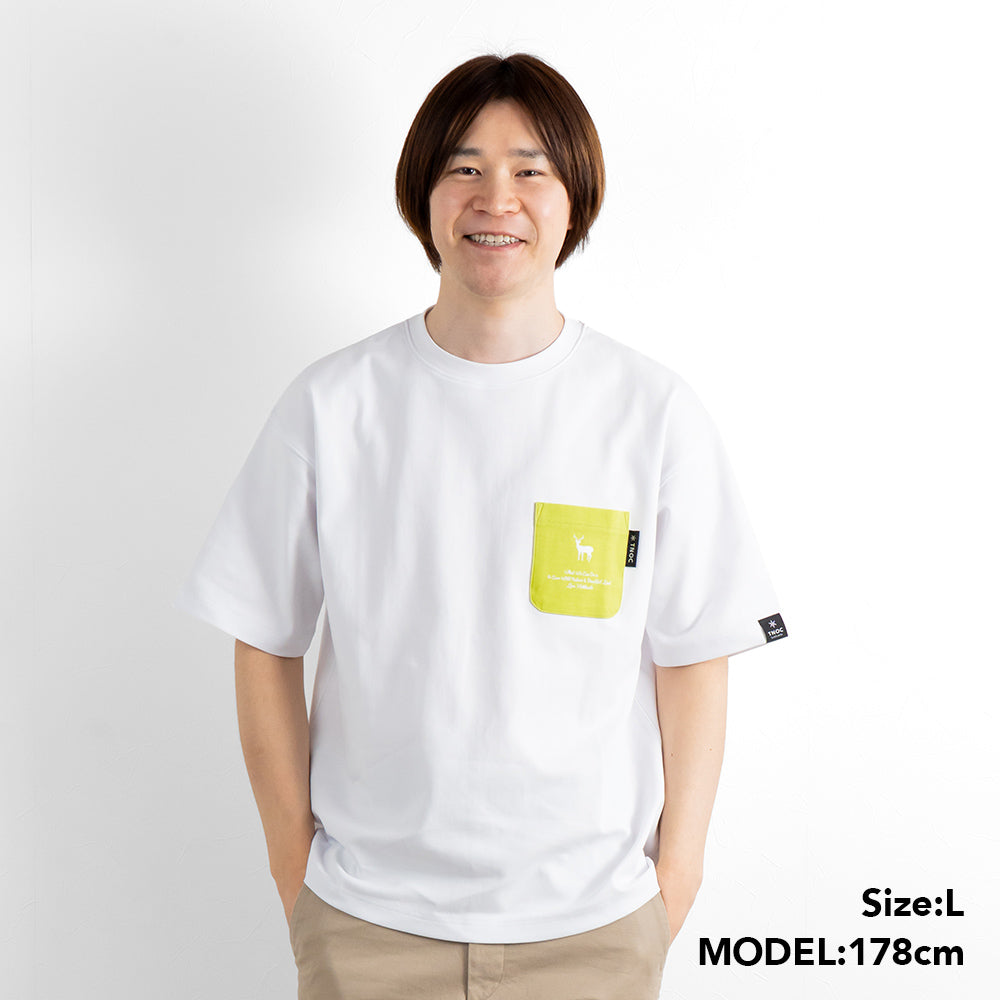 TNOC THE TEE PONTE SNOW WHITE / R-POCKET
