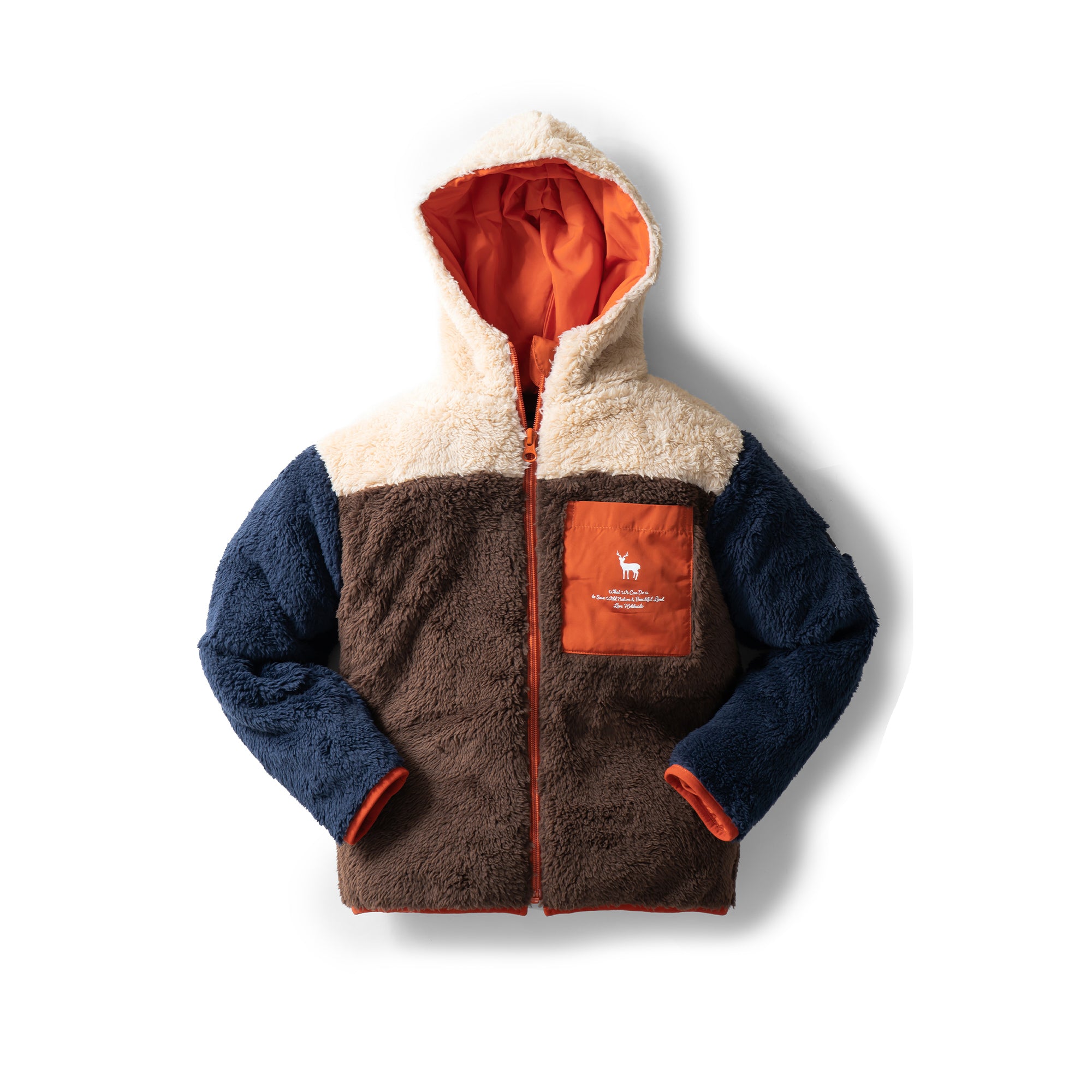TNOC THE FLEECE HOODIE ZIPUP2.5 KIDS