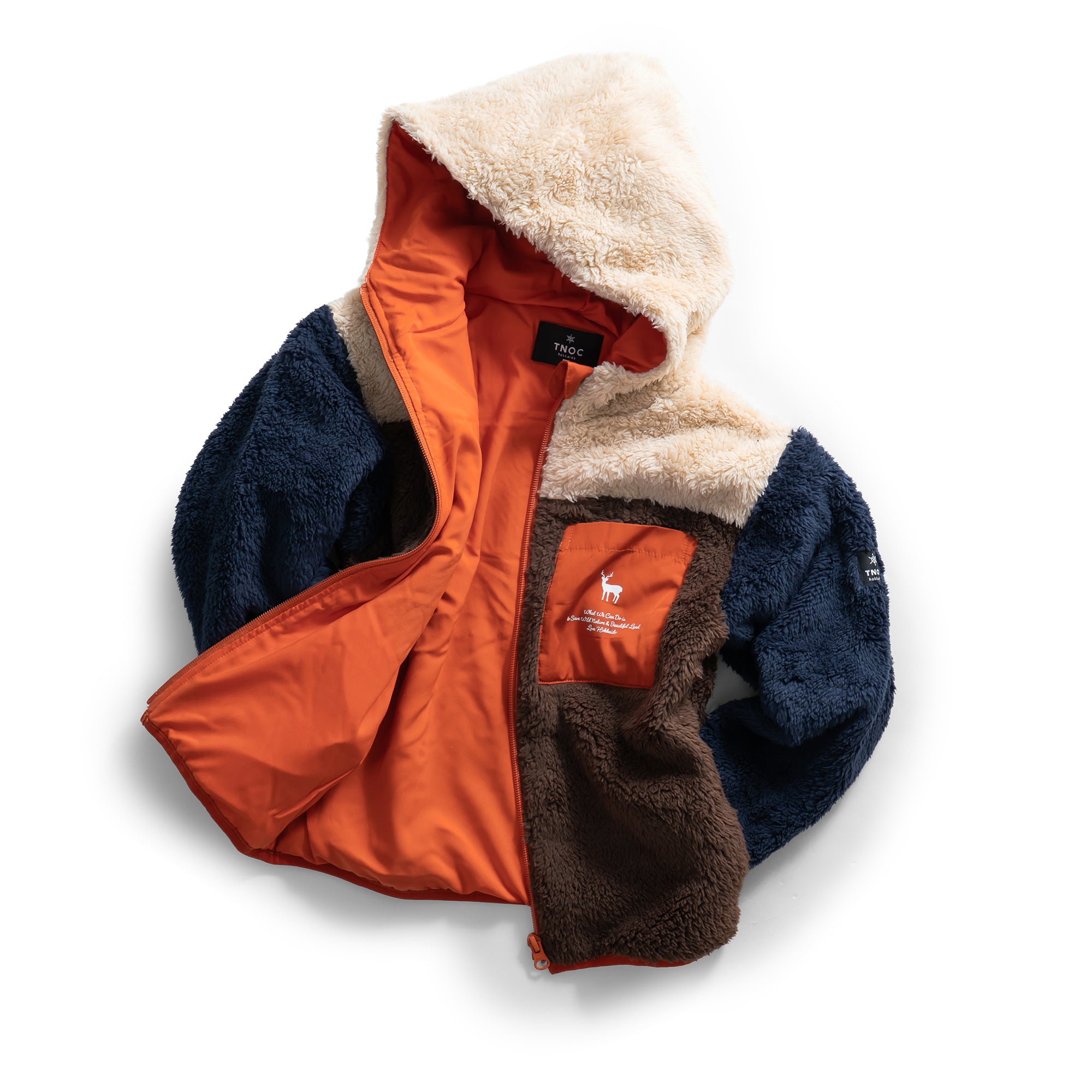 TNOC THE FLEECE HOODIE ZIPUP2.5 KIDS