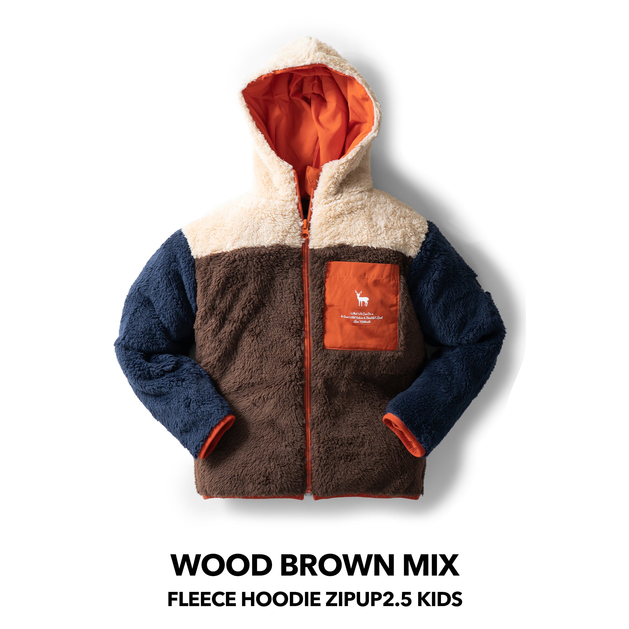 トップス mipppy TNOC THE FLEECE HOODIE ZIPUP2.5 KIDS