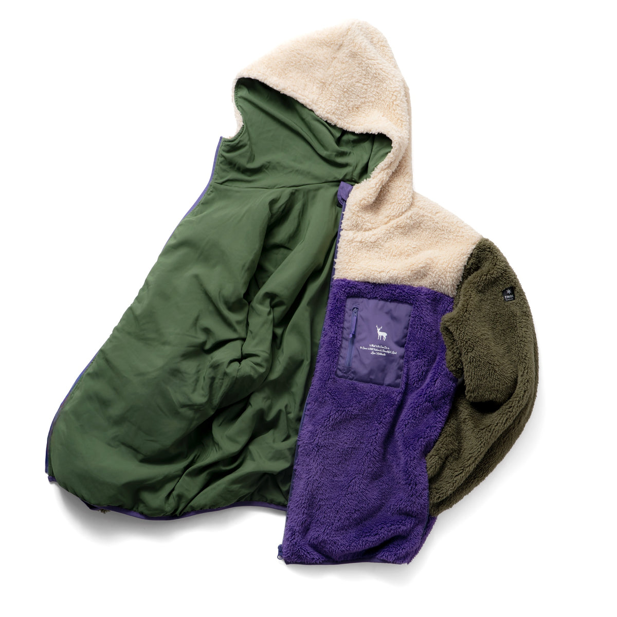 TNOC THE FLEECE HOODIE ZIPUP2.5