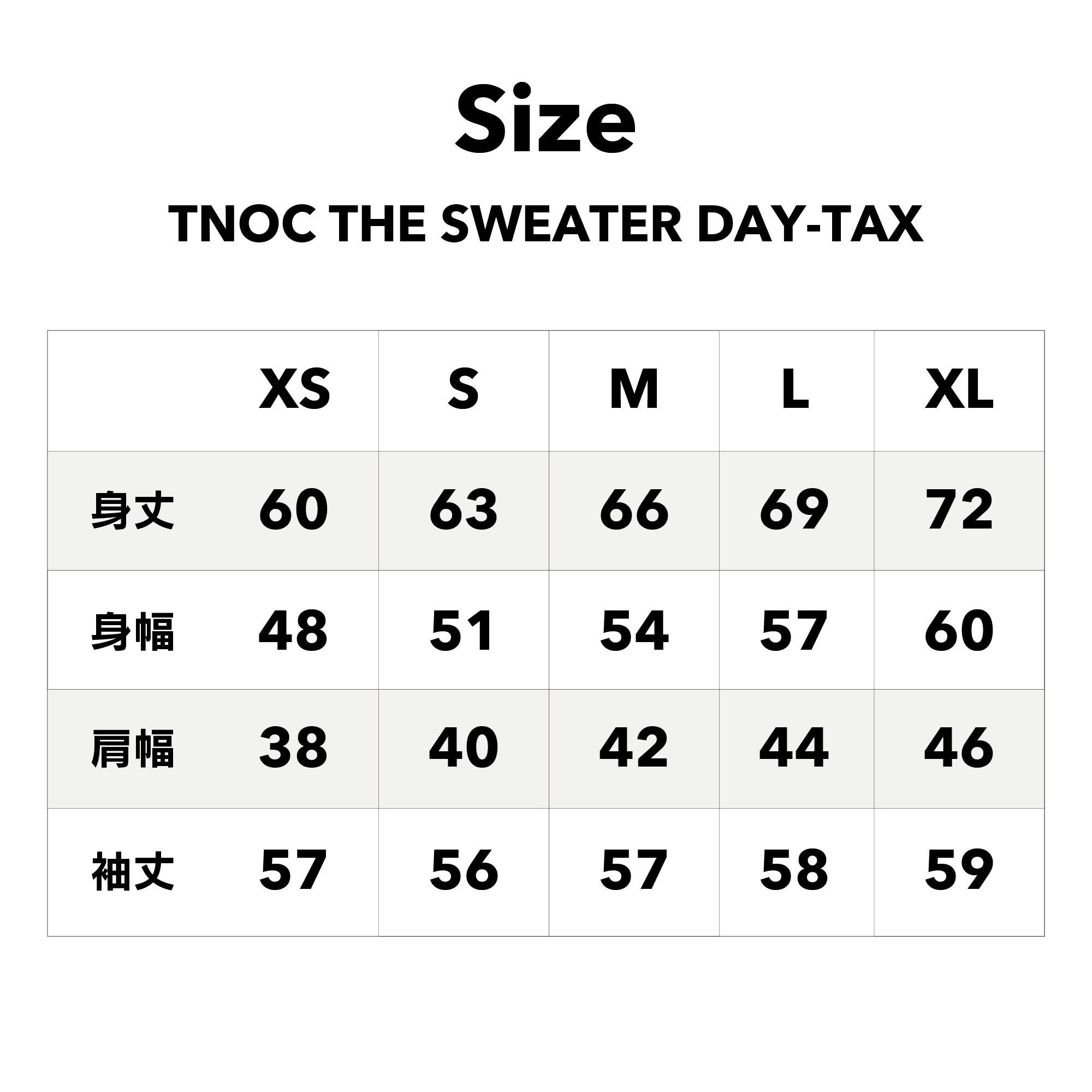 TNOC THE SWEATER DAY-TEX