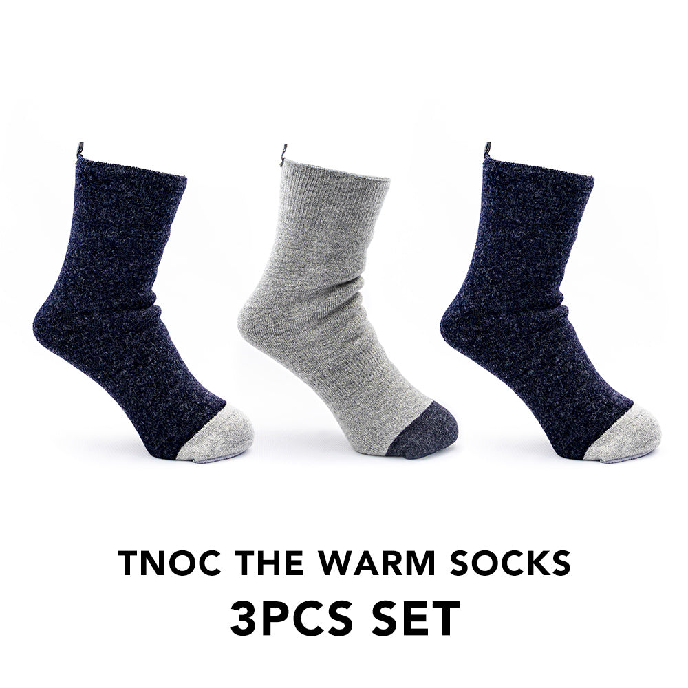 【送料無料】TNOC THE WARM SOCKS 3PCS SET