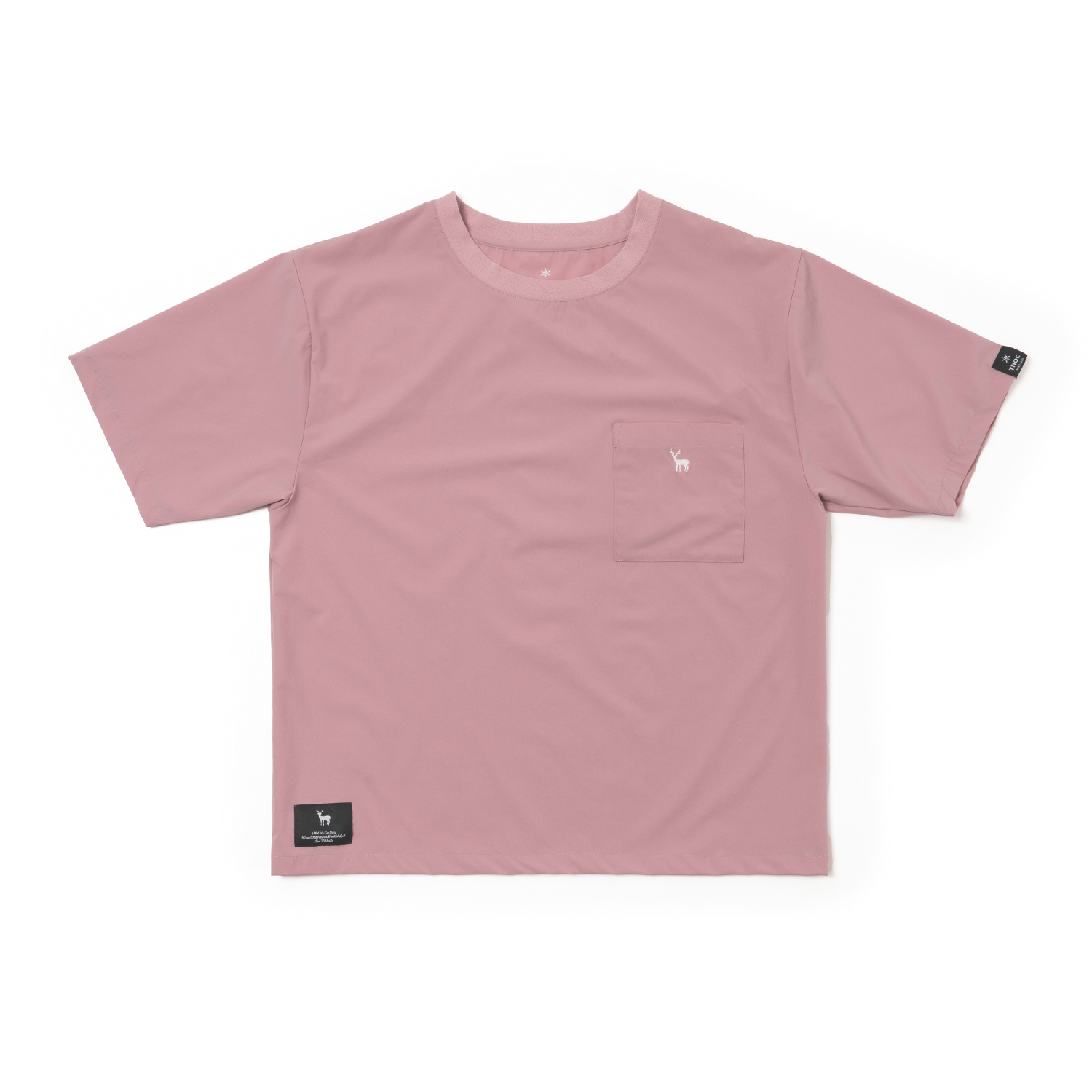 金庫通販正規代理店 蛍光カラーボックスロゴ Tシャツ F.ピンク　XL Tシャツ/カットソー(半袖/袖なし)