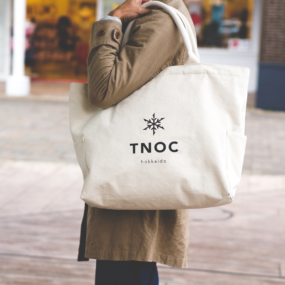 TNOC THE TOTE 3 | たっぷりサイズのデザイントート | TNOC hokkaido
